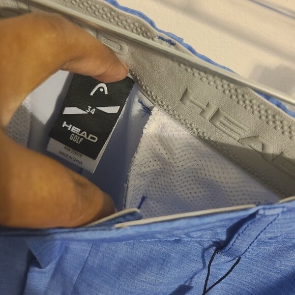 Head Golf | Men's Blue Athleisure or Sporty Golf Shorts (Size 34) - Picture 9 of 13